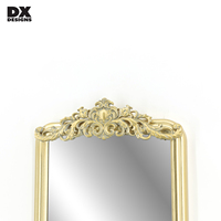 DX Designs 2025 Le plus populaire Grand miroir mural décoratif de salon Cadre en bois cassable pour les coiffeuses