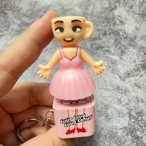 Bán Chạy Nhất Có Thể Chơi Ý Brainrot Đồ Chơi Keychain Tungtungtungtungsahur Và Tralalo Cá Mập Nói Đồ Chơi Vật Liệu Nhựa - Product Image 2