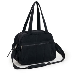 Sac fourre-tout matelassé en polyester avec fermeture éclair, toutes saisons, style minimaliste pour femme, idéal pour les voyages - Product Image 5