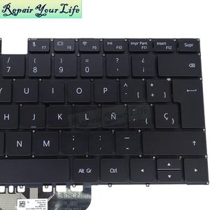 Teclado retroiluminado español para portátil, para <span class=keywords><strong>Huawei</strong></span> MateBook D14 <span class=keywords><strong>D15</strong></span> BOH-WAQ9HNR WAQ9HNL WAP9HNR, 9z. Ng2bn.10s - Product Image 3