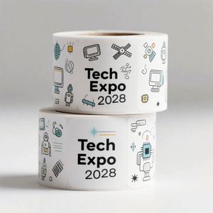 Customized Adhesive Waterproof Eco-friendly Labels for Water <b>Bottle</b> Labels <b>Sticker</b> Roll - Product Image 3