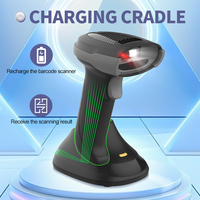 Escáner de Código de Barras Bluetooth USB Xincode, Inventario de Fábrica, Lector de Código de Barras Inalámbrico de Mano 2D, Escanea Códigos QR 1D, Supermercado X-1502C