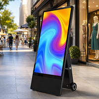 Pantalla Digital para Exteriores con Batería Portátil Resistente a la Intemperie IP65, Suministrada por Proveedor de Señalización Digital