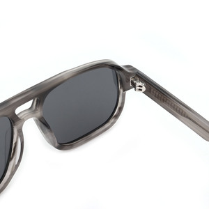 VSA25001 Lunettes de Soleil Pilote Polarisées Double Pont en Acétate de Haute Qualité pour Hommes - Product Image 5