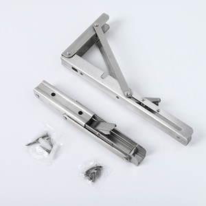 8 "-20" Modern çelik Metal raf aparatı oturma odası ve banyo masa tezgah raf için destek braketi - Product Image 4