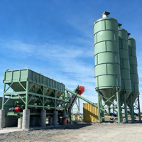 Silo per Cemento Prodotto da Fabbrica Cinese SDDOM, Serbatoio di Stoccaggio per Impianti di Calcestruzzo