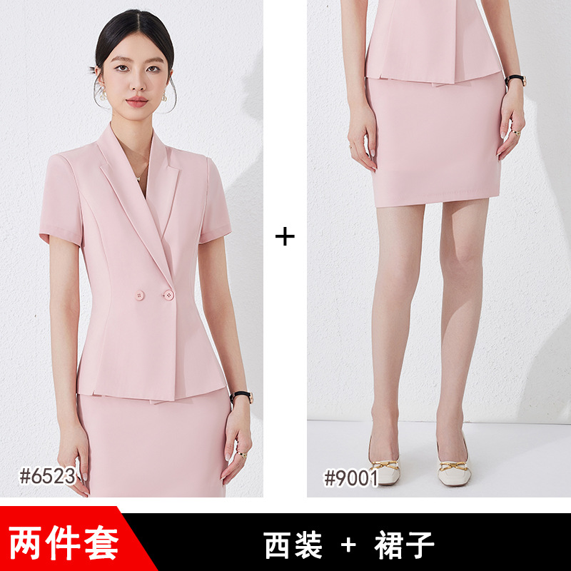 Pink suit dress