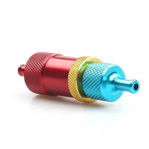Valve de contrôle de suralimentation en alliage d'aluminium, moletage multicolore pour modification de voiture, mise à niveau D1642 - Product Image 1