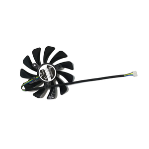 4PIN 0.40A DC12V XY-D10015SH 95มม. แบบทำมือสำหรับ MSI <span class=keywords><strong>GTX</strong></span> 1660 <span class=keywords><strong>Ti</strong></span> RTX 2060 <span class=keywords><strong>2070</strong></span>พัดลมระบายความร้อนกราฟิกการ์ด - Product Image 4