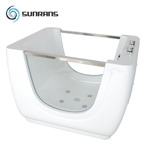 Vasca Idromassaggio Autoportante per Neonati Sunrans, in Acrilico con Riscaldamento <span class=keywords><strong>a</strong></span> Temperatura Costante, Massaggio <span class=keywords><strong>a</strong></span> 4 Getti e Bolle, 20 Galloni - Product Image 2