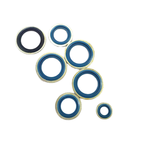 <span class=keywords><strong>Joint</strong></span> d'étanchéité à <span class=keywords><strong>double</strong></span> lèvre DKBI en métal avec <span class=keywords><strong>joint</strong></span> anti-poussière et <span class=keywords><strong>joint</strong></span> d'essuie-glace en caoutchouc FKM NBR pour <span class=keywords><strong>vérin</strong></span> <span class=keywords><strong>hydraulique</strong></span> - Product Image 1