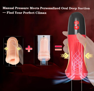 Nouveau Masturbateur Masculin à Grande <span class=keywords><strong>Bouche</strong></span> avec Ventouse, Vibrations Multi-fréquences et Fonction Retardante, Jouet Sexuel Adulte - Product Image 6