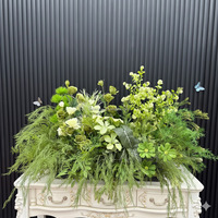 Boule de fleurs artificielles personnalisable pour décoration de mariage, fleurs de soie de luxe en gros pour événements, fêtes et décoration de centres commerciaux