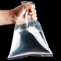 Sac de rangement transparent de qualité alimentaire sur mesure avec fermeture éclair, étanche, pour bonbons, auto-scellant, avec fermeture Ziplock