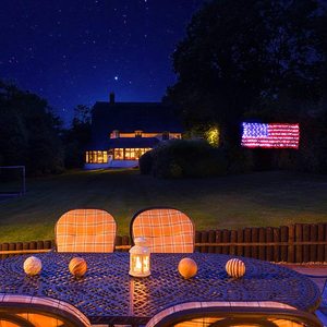 Luces LED Impermeables con Diseño de Bandera Estadounidense, Decoración para Exteriores, Guirnalda de Luces LED con Bandera - Product Image 5