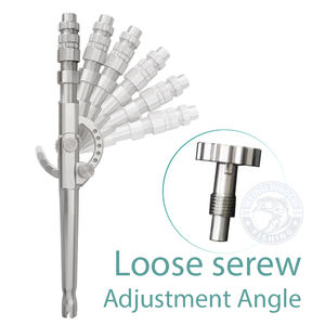 <span class=keywords><strong>Canne</strong></span> à Pêche en Haute <span class=keywords><strong>Mer</strong></span> OEM 4# 61cm, <span class=keywords><strong>Canne</strong></span> de Traîne à Poignée Coudée en Aluminium Droite et Courbée Combinée, Utilisée à Bord des Navires - Product Image 2