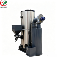 Chaudière à eau chaude verticale à tubes de fumée basse pression Jingyu 40 à 700 kW, au design élégant, pour chauffage domestique à granulés de bois et copeaux de bois