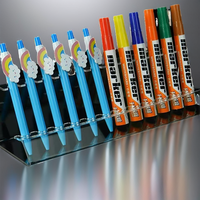 Promotion : Présentoir Moderne en Acrylique pour Stylos, Organisateur de Marqueurs, Support à 12 Emplacements pour Bureau, Maison, École, Bureau