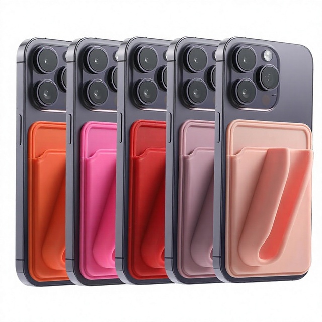 New Arrivals Phone case Lip Balm Lip Gloss Silicone Suction Lipstick Holder Suction Cup case with Lip Gloss Adhesive Holder