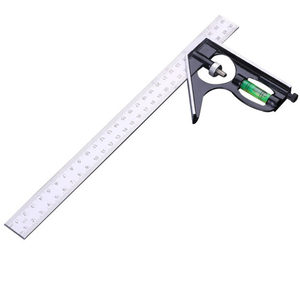 Adjustable Ruler Multi Cast Iron Combination Square Set Angle Finder