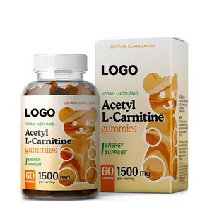 علكة Acetyl-Carnitine عالية الجودة تعزز عملية التمثيل الغذائي وفقدان الوزن تدعم العلكة العلامة التجارية الخاصة