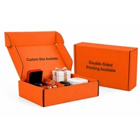 Boîtes d'expédition en papier kraft écologique recyclé, personnalisables avec logo, pour vêtements, e-commerce et transport, vente en gros