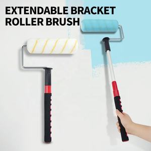 <span class=keywords><strong>Rouleau</strong></span> à <span class=keywords><strong>peinture</strong></span> professionnel en gros avec manche <span class=keywords><strong>télescopique</strong></span> en acier inoxydable - Outil de <span class=keywords><strong>peinture</strong></span> en polyester pour la maison - Product Image 2