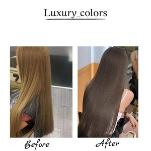 Feiqu bán vĩnh viễn Burgundy Thuốc nhuộm tóc Kit lâu dài thảo dược tự nhiên rượu vang đỏ kem màu tóc hình thức Peroxide miễn phí nhà máy - Product Image 6