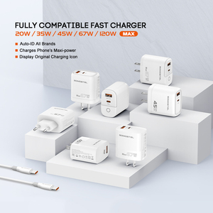<span class=keywords><strong>Cargador</strong></span> <span class=keywords><strong>de</strong></span> Viaje SOMOSTEL 67W Max con Doble Puerto USB C y Adaptador <span class=keywords><strong>de</strong></span> Carga Rápida 110-240V <span class=keywords><strong>de</strong></span> Voltaje Amplio QC3.0 PD para <span class=keywords><strong>iPhone</strong></span> - Product Image 5