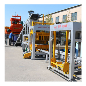 Machine à fabriquer des blocs QT6-15, machine à pavés <span class=keywords><strong>en</strong></span> béton, ligne de production, machine hydraulique automatique à pression de ciment - Product Image 4