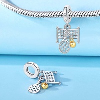 PANBUEATY Bracelet plaqué argent pour femme à la mode Zircon cuivre Visa caméra breloques bijoux de fête accessoire de voyage enfants