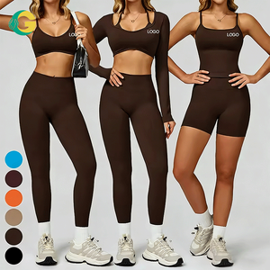 Abbigliamento Sportivo GC 2026 all'Ingrosso, Completo da Yoga Senza Cuciture per Donna, Abbigliamento da Palestra e Fitness - Product Image 1