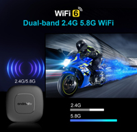 Fabricante de TV Box Mortal T1 Smart Android 14.0 TV Box Versión Global Reproductor Multimedia Streaming Wifi6 4K BT5 Asistente de Voz