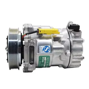 6453JL 6453JP 6453LF 6453LH 6453QE Air conditioning compressor For Peugeot 307 308 408 206 207 For Citroen C2 C3 C4 Elysee