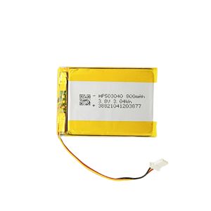 3.8v <span class=keywords><strong>800mah</strong></span> 503040 リチウムポリマー リチウムイオン電池 充電式電池 - Product Image 2