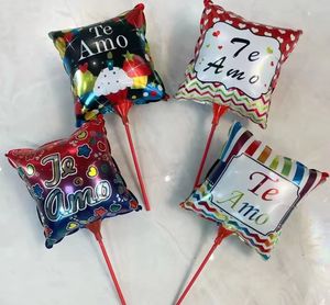 Globo de Aluminio de 10 Pulgadas con Diseño de San Valentín Español, Globo de Aluminio para Fiestas, Té Español, Feliz Cumpleaños, Envío Directo - Product Image 6