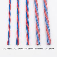 Cable de Señal de Par Trenzado Resistente al Fuego NH-RVS 300/300V, IEC 60331, Cobre Revestido de Mica para Sistemas de Control de Seguridad y Alarma contra Incendios
