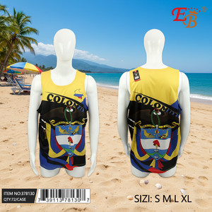 Débardeurs pour hommes de Colombie en tailles S M L XL 72PCS/CS - Product Image 3