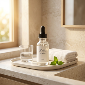 Huile pour le visage à base de Bakuchiol d'origine végétale avec des huiles de Jojoba et de Géranium pour les soins quotidiens - Product Image 1