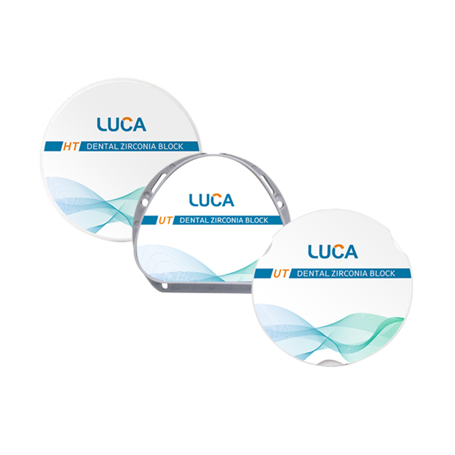 Высокопрочный белый циркониевый стоматологический керамический блок циркония HT/ST