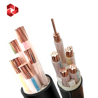 Cable de Distribución de Cobre con Certificación IEC, Cable de Energía Subterráneo de Media Tensión con Aislamiento XLPE