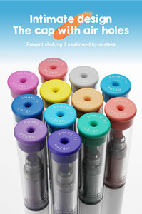 Marcador acrílico clásico 12/24/36/48/60 color Las grandes fábricas pueden dibujar en madera, vidrio, cerámica, papel, <span class=keywords><strong>ropa</strong></span> - Product Image 4