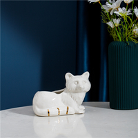 Pot de plantes en céramique pour décoration de la maison, motif animal, cactus de luxe, 1 pièce
