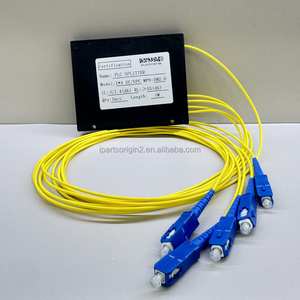 Divisor de Fibra Óptica Tipo Caja 1x4 SC UPC Monomodo, Divisor Óptico de 1 Entrada y 4 Salidas para Aplicaciones FTTH - Product Image 6