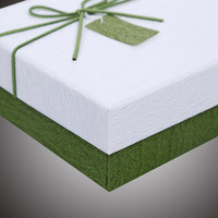 Boîte rigide de luxe à texture mate gaufrée avec cordon en coton, étiquette vierge, emballage cosmétique personnalisé pour marque