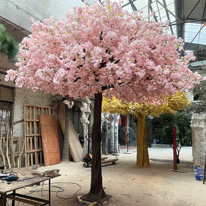 Nouveau blanc rose faux cerisiers <span class=keywords><strong>japonais</strong></span> arbres artificiels décoration de mariage arc fleur de <span class=keywords><strong>cerisier</strong></span> Sakura arbre pour l'extérieur - Product Image 6