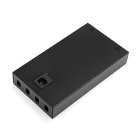 Panel de Conexión de Fibra Óptica de 19 Pulgadas para Montaje en Rack, ODF de 8 Puertos, Tipo Clamshell, Terminal de Red Óptica, Conectores FC/SC/ST/LC, Negro/Gris