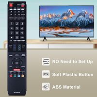Control Remoto Universal de Repuesto GB118WJSA Compatible con Televisores Sharp GB172WJSA GB004WJSA GB005WJSA GA890WJSA GB105WJSA GA935WJSAE