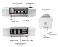 Máquina de Corte de Película de Hidrogel con Sistema de Actualización Automática de Cortes Ilimitados