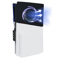 Ps5 Slim Game Accessoires Console Séparé ABS Cover Skins RGB Faceplates Shell Cases pour PS5 Slim Disc/Digital